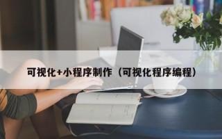 鹰潭可视化+小程序制作（可视化程序编程）